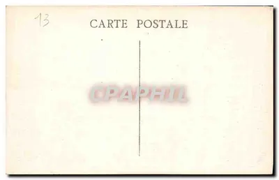 MARSEILLE - O Castelo de If e as Ilhas — editor não identificado, número de série não visível — Verso