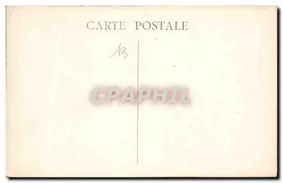 Marseille — Nossa Senhora da Guarda — editor desconhecido, n° 13 — Verso
