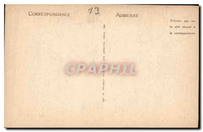 Aix-en-Provence — Velha Porta — Rue Thiers — LL. — Verso
