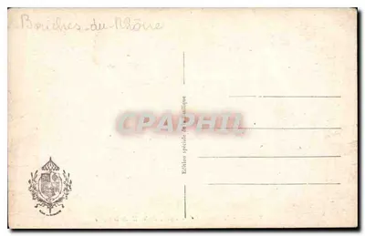 Marseille — Colline de N.-D. de la Garde — Édition spéciale de la Philinique — Verso