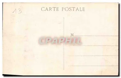 Marsiglia — Vista Panoramica — Editore non identificato, numero di serie non visibile — Verso