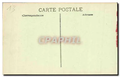 Marseille — Promenada Corniche — wydawca nieznany — Rewers