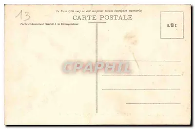 Marseille - Farol costeiro, um dia de mistral — Edição especial da Basílica — Verso