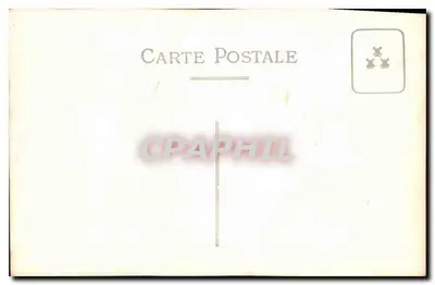 Jovem mulher em vestido branco — estúdio — Carta Postal — Verso