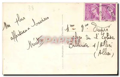 Dauphiné — A Grande-Chartreuse (Isère) — O convento — Verso