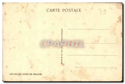 Arbois — O Velho Castelo — série 2573 — Verso