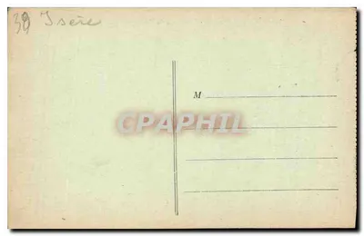 Grenoble — Visão geral e o Massif do Moucherotte — E. R. — Verso