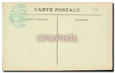 Grande-Chartreuse - Wnętrze kaplicy św. Brunona — CI.A.V. n°15 — Rewers