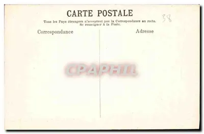 Dauphiné — Vif, vista geral — Papeterie des Alpes Eug. Robert, Grenoble — Verso