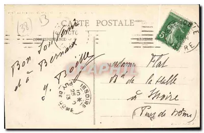 Grenoble - Most Porte de France i Forty — G. Balleret, Grenoble, nr 112 — Rewers