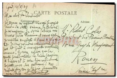 Dauphiné – 44 – Okolice Grenoble – Kaskada L’Oursière (Wys. 1480 m.) – B.F. — Rewers