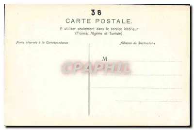 Trzy Szczyty Belledonne — w tle Wielkie Rude — Papeterie des Alpes, Eug. Robert, Grenoble — Rewers