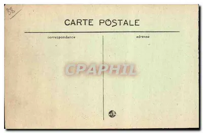 Grenoble — Ogólny widok i most Mouche rotte (1906) — Rewers