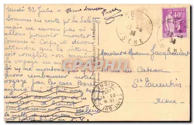 Dauphiné - Pelerinagem de N.-D. de la Salette - A Basílica — Verso