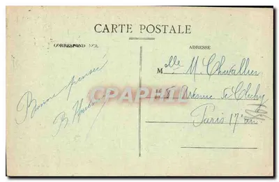 Vale do Vénéon, o Glaciar de Pilatte — Fonte do Vénéon — Dauphiné, n° 055 — Verso