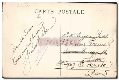 O Vercors pitoresco — Estrada dos Grandes Goulets — Paul Boyer, Romans, n°135 — Verso