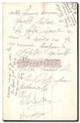 Petite fille avec bouquet — RC 3409 — RC Paris — Verso