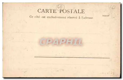 Jardim Massey — O Claustro — Tarbes — Verso