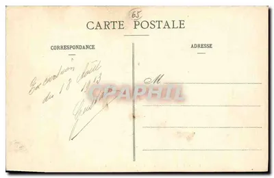 Gavarnie - O Gave - O Circo de Gavarnie — BR - 1054 — Verso