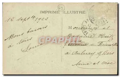 Cauterets — Most nad Gavem de Lutour i Ardiden — Wydawca wydawca ilustrowany n°398 — Rewers