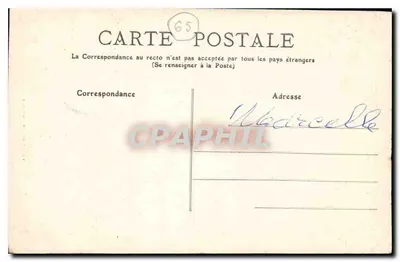 Cauterets, Puente de España — Alt. 1488 m. — Couget, editor, Cauterets — Reverso