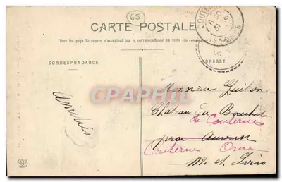 Cauterets — Gouffre e Pont d'Espagne — Fototipia Labouche Frères, Toulouse, n°427 — Verso