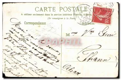 Fleurs de pavot — bouquet avec bourgeons — éditeur B. K. (Série 250) — Rewers