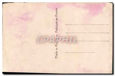 Jonge vrouw met glimlach — met bosje rozen — uitgever R.S. n° 6331 — Achterkant