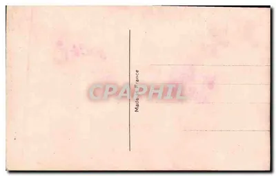 Jovem mulher com buquê de flores — J.P. PARIS 229 — Verso