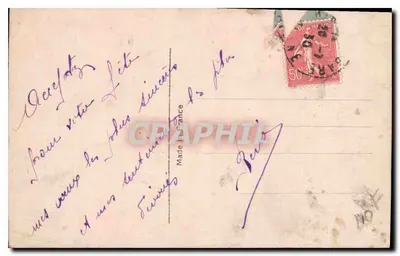 Vêneto — casal de namorados diante da basílica de São Marcos — Papier Noter n°1755 — Verso