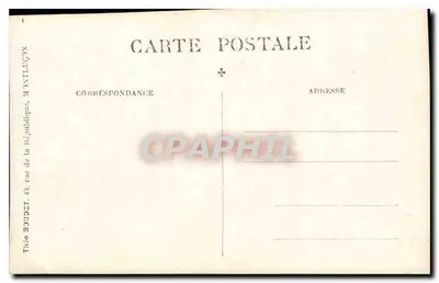 Jovem mulher — pose de estúdio — editor Théo Boudet, 49 rue de la République, Montluçon — Verso