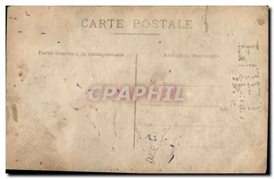 Cuatro músicos — grupo de calle — editor desconocido — Reverso