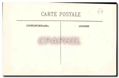 Nancy — Plac Stanisława widziany z Ratusza — Librairie V. Berger — Rewers