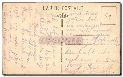 Nancy — Plac Carrière — Pałac Rządu — Wyd. C. Lardé, n°7 — Rewers