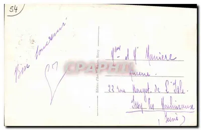 NANCY - La Plaza Stanislas — editor V. Rader, n° 452 — Reverso
