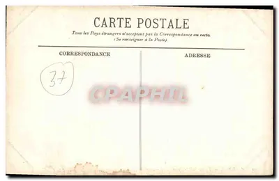 Amboise — Igreja de São Dionísio — A colocação no túmulo, obra presumida de Leonardo da Vinci — LL — Verso