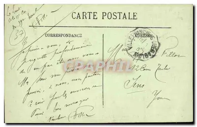 Chenonceaux — O Castelo — A Ala Thomas-Bohier e a Torre das Marcas — LL. — Verso