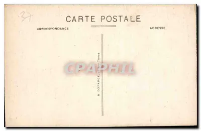 Chenonceaux (Loire-et-Loire) — O Castelo, O Poço em Ferro Forjado — R. D. — Verso