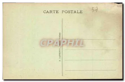 Chenonceau (Loire-et-Cher) — Zamek, Façada renesansowa (Szczegół) — A.P. — Rewers