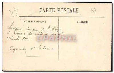 Amboise — Zamek — LL. — n°10 — Rewers