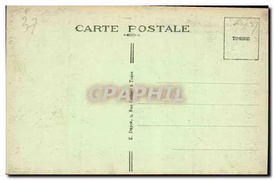 Langbais (Ille-et-Vilaine) — Zamek (XVe w.) — A.P. — Rewers