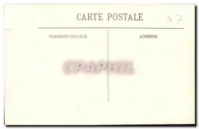 Langeais — O Castelo — Fachada interna — LL. — Verso