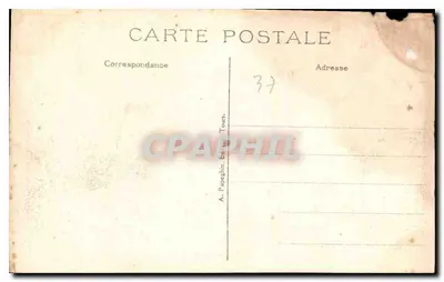 Loches (Loire-et-Loire) - Zamek Królewski - Brama Cordeliers i Kolegiat - A.P. — Rewers