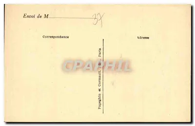 Chenonceaux — Salony Louisa XIII — Zamek Chenonceaux, Loir-et-Cher — A.P. nr 42 — Rewers
