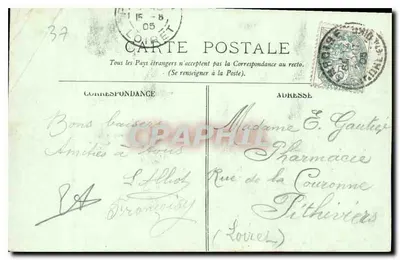 Amboise — Zamek — LL. — Rewers
