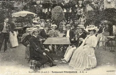 Saint-Avertin (Loir-et-Cher) — Restaurante Fouqueux — H.B. - 2