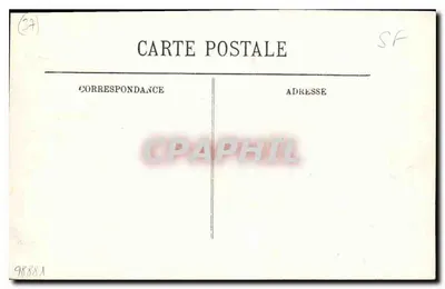 Langeais — El Castillo — Fachada interior — T.L. — Reverso