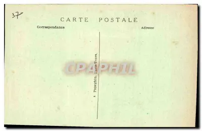 Tours — Katedra Świętego Gatiana — A.P. — Rewers