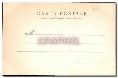 Zamek w Loches. Wieża, strona południowo-wschodnia — Hachette, wyd., Paryż, fot. L. Ed. — Rewers