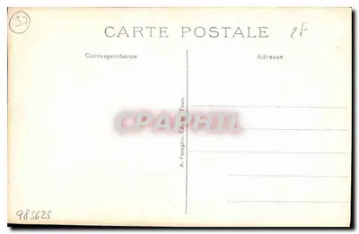 Amboise (Loire-et-Loire) — O Castelo, Saída da Torre dos Cavaleiros — A.P. — Verso